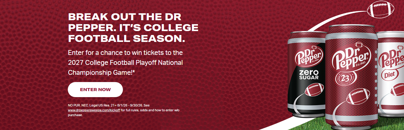 Dr. Pepper campaign